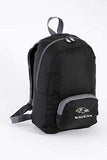 Athalon Nfl Transformers Foldable Water Resistant Backpack, Baltimore Ravens. 176Bal