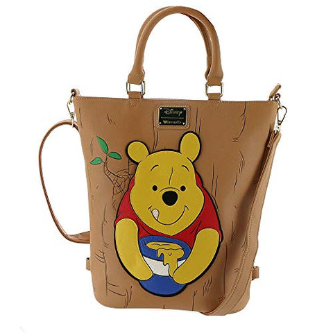 Loungefly Winnie The Pooh Convertible Tote Backpack