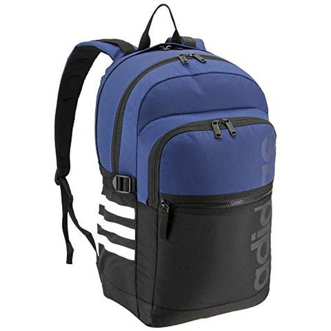 adidas Core Advantage Backpack, Tech Indigo Blue/Black/White, One Size