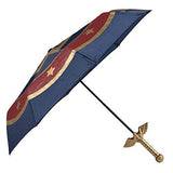 Bioworld Compact Wonder Woman Umbrella Molded Handle DC Comics Umbrella
