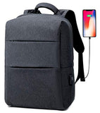 JUMO 17 inch Travel Laptop Backpack,Business Anti Theft Slim Durable Laptops Backpack USB