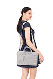 Mosiso Polyester Flapover Laptop Messenger Shoulder Bag Case Cover Briefcase Compatible 13-13.3