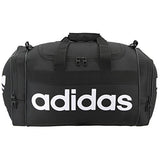 adidas Originals Santiago Duffel Bag, Black/White, One Size