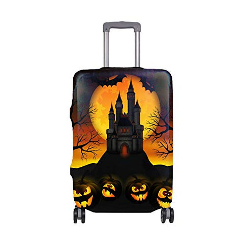 Elastic Luggage Protective Cover Suitcase Protector Carry-on and Checked in Size 29x32 in Vintage