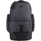 Fuel High Capacity Lifestyle Backpack with High Density Foam Straps, Graphite Chambray/Black