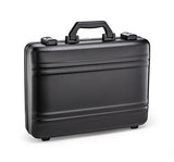 Zero Halliburton Premier Plus Aluminum Attache Case in Black
