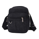 Travel Cool Canvas Men Messenger Crossbody Shoulder Bags Pack School Bags for Teenager,01