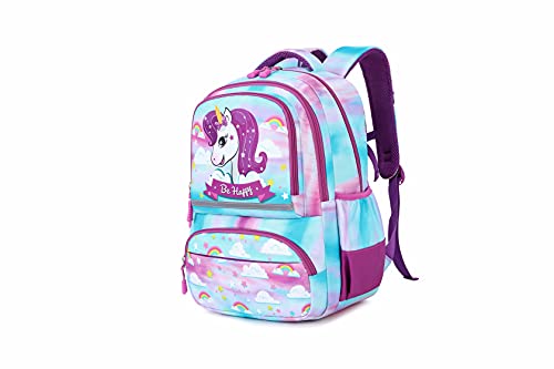 Backpack for girl kid Unicorn Backpack for little girls Rainbow Glitter Lightweight Resistant Preschool Backpack for kids School Bag