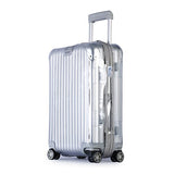 Luggage Cover Protector Clear Pvc Suitcase Protective Cover With Grey Zipper For Rimowa Topas