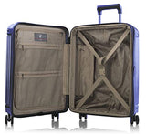 Heys America Edge Technology Fashion 21" Carry-on Spinner Luggage With TSA Lock (Cobalt Blue)