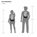SwissGear 3598 Backpack | Narrow Daypack | Ideal for Commuting and School