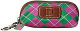 Sydney Love Argyle Golf Ball Holder Cosmetic Case,Pink/Green,One Size