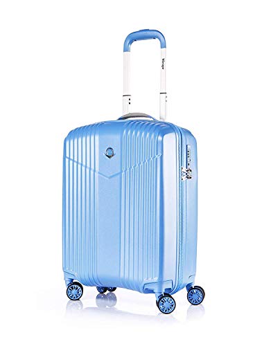 ABISTAB Verage V-lite Suitcase Set 75 cm, blue (Blue) - 21325_21326_21327_01