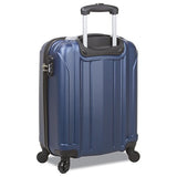 Dejuno Maverick 3-Piece Hardside Spinner Combination Lock Luggage Set - Blue