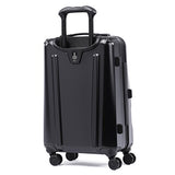 Travelpro Crew 11 21" Hardside Spinner, Obsidian Black/ Blue Interior