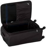 Nautica Gennaker 24 Inch Expandable Luggage Spinner, Black/Navy