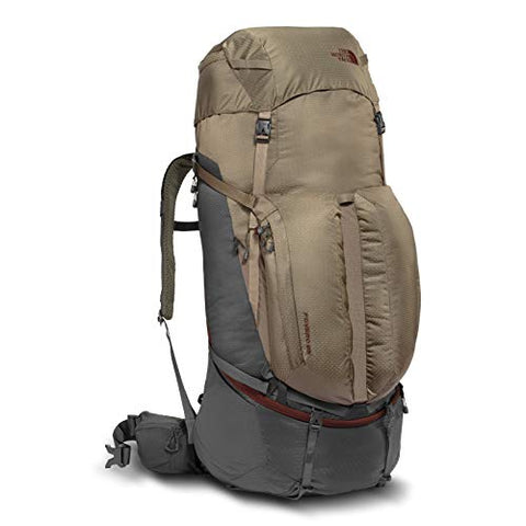 The North Face Fovero 85 Pack (Falcon Brown/Sequoia Red, Small/Medium)