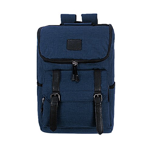 ABage Unisex Laptop Backpack Water Resistant Oxford Travel Daypack School Backpack, Royal Blue