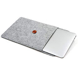 Buruis 13.3 Inch Felt Laptop Sleeve,Slim Envelope Case, Carrying Protector Bag for Apple Macbook