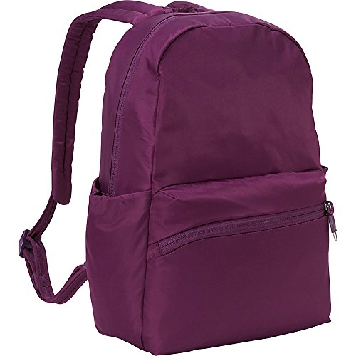eBags Slash Resistant Locking Anti-Theft Backpack - (Eggplant)