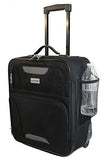 BoardingBlue China-US Airlines Rolling Luggage Under Seat Personal Item (Black)