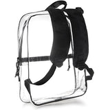 Bags for Less Clear Security Backpack (Black)