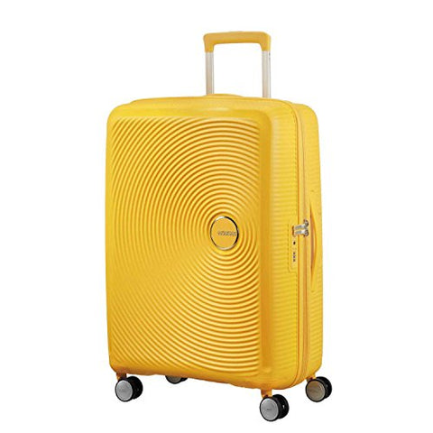 American Tourister Curio Spinner Hardside 25, Golden Yellow