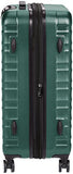 Amazonbasics Premium Hardside Spinner Luggage With Built-In Tsa Lock - 24-Inch, Green