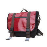 Token Bags Lorimer Enamel Messenger Bag, Red, One Size