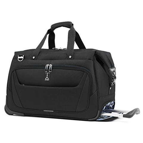 Travelpro Maxlite 5 Carry Rolling Duffel, Black, One Size
