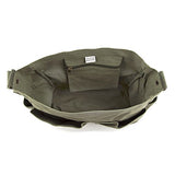 Jedi Order Logo Army Heavyweight Canvas Messenger Shoulder Bag in Olive & Black