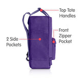 Fjallraven - Kanken Classic Pack, Heritage And Responsibility Since 1960, One Size,Purple/Violet