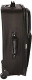 Rockland Luggage 4 Piece Set, Black/Gray, One Size