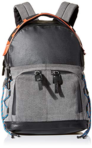 Diesel Men's MASTERDENIM D-Master Back-Backpack, grey denim/black One Size