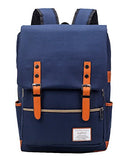 Seaoeey Backpack Fashion Outdoor Travel Laptop Bag Daypack Blue