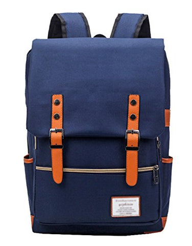 Seaoeey Backpack Fashion Outdoor Travel Laptop Bag Daypack Blue