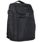 Kenneth Cole Reaction Top Zip Laptop with USB Port (RFID) Backpack, Black One Size