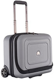 Delsey Luggage Cruise Lite Hardside 2 Wheel Underseater With Front Pocket, Platinum