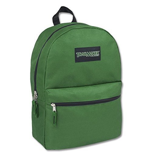 17 Trailmaker Backpack Bookbag,One Size,Green