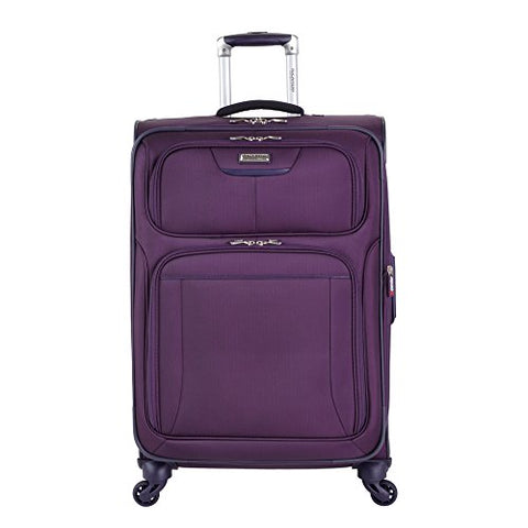 Ricardo Beverly Hills Luggage Saratoga 25" Spinner Upright Suitcase, Elixir Purple