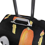 Luggage Cover Painting Halloween Ghost Pumpkin Travel Case Suitcase Cover Bag Protector 3D Print