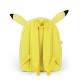 Pokemon Big Boys Plush Pikachu 16" Backpack With Wired Ears, Yellow - Back To School, Anime