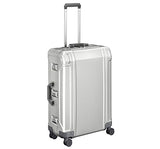 Zero Halliburton Geo Aluminum 3.0 26" 4 Wheel Spinner Travel Case Zrg2526 (Silver)