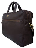Devil Hunter 16 Inch Retro Buffalo Hunter Leather Laptop Messenger Bag Office Briefcase College Bag