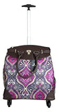 Trendy Flyer Computer/Laptop Rolling Bag 4 Wheel Case Taj Fuchsia