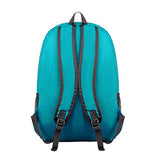 ABage Foldable Ultralight Water Resistant Packable Hiking Travel Daypack School Backpack, Black