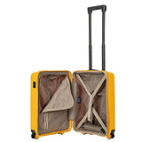B|Y By Brics | Ulisse 21 Inch Expandable Spinner Suitcase | Mango | Hard Exterior, Multiple Pockets & TSA Approved Lock