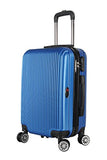 Brio Luggage Hardside Spinner Expandable Suitcase Set (Royal Blue)