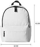 Amazonbasics Classic Backpack - White