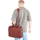 Netpack Leather Laptop Business Case (Black)